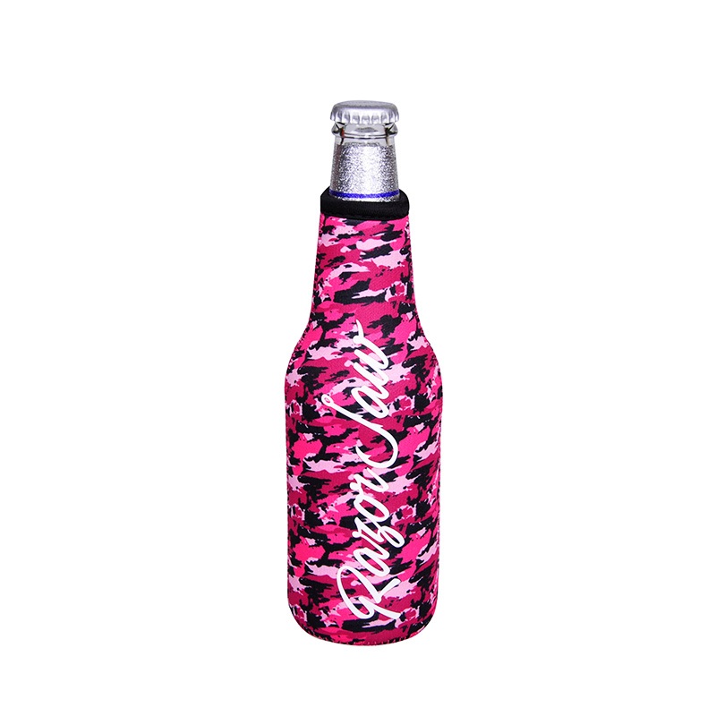 Camouflage Beer bottle sleeve neoprene